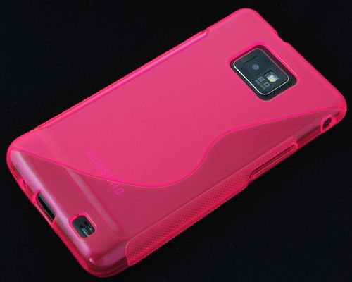 Wave TPU Silicone Skin Case Cover for Samsung Galaxy S2 i9100 SII S 