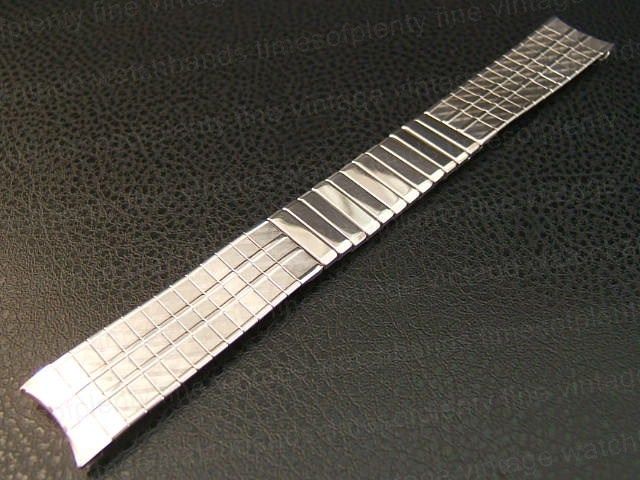 NOS 21/32 Craftex Stainless deluxe Vintage Watch Band  