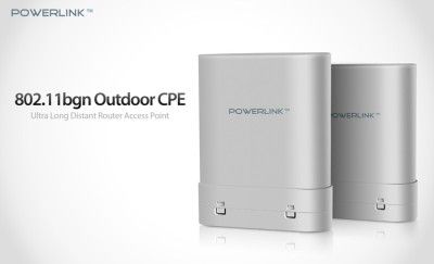 CPE Outdoor Wireless Long Distance Dual x12dBi=24dBI Antennas Bridge 