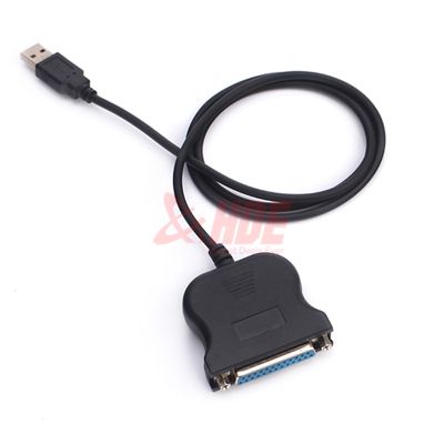 USB TO PRINTER DB25 25 PIN PARALLEL PORT CABLE ADAPTER 797734240580 