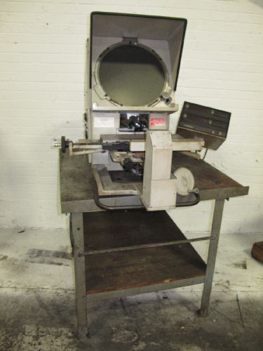 SCHERR TUMICO 22 3001 OPTICAL COMPARATOR 14  