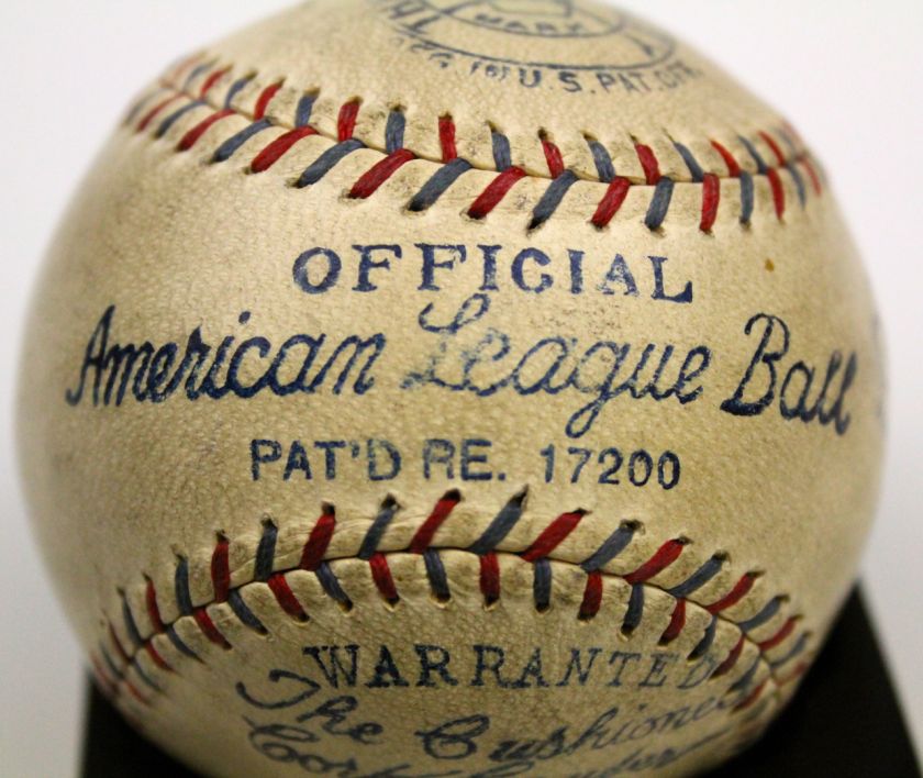 Babe Ruth Lou Gehrig Dual Signed Baseball JSA Thumbnail Image
