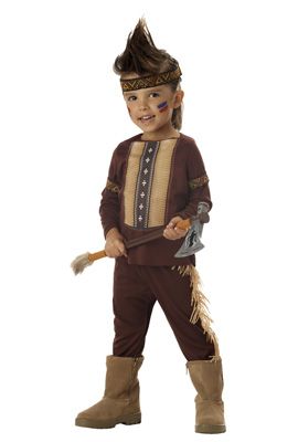 Little Warrior Indians Hunter Toddler Costume  