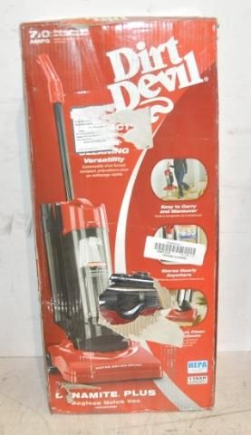 DIRT DEVIL MO84650RED DYNAMITE PLUS BAGLESS QUICK VACUUM  