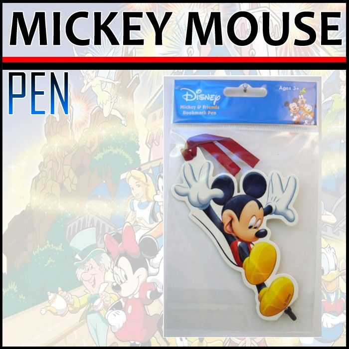 Disney Mickey Mouse Bookmark Pen (24bookmarks)  