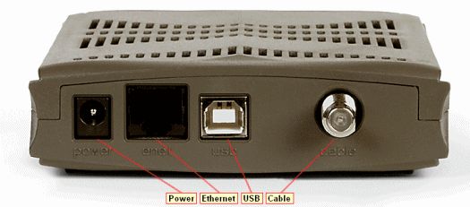 Ubee (Ambit) SpeedStream U10C018 2.0 Cable Modem DOCSIS 2.0  