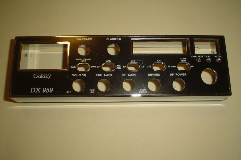 Galaxy DX959 Bezel and Face Plate  