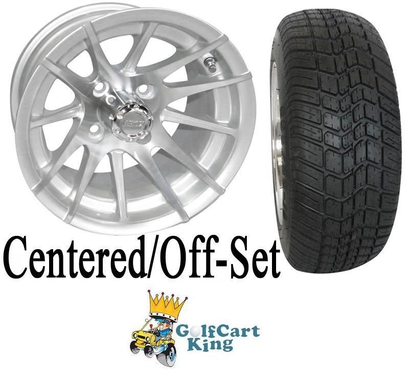 RX103 Low Profile Golf Cart 12 Wheel and Tire Combo  
