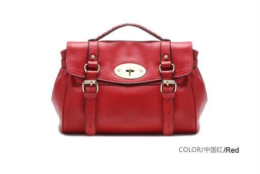 Genuine Leather BAG Messenger/Shoulder BAG/Tote Handbag pink color 