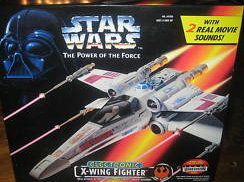Star Wars POTF Electronic X Wing Fighter NEW MISB  