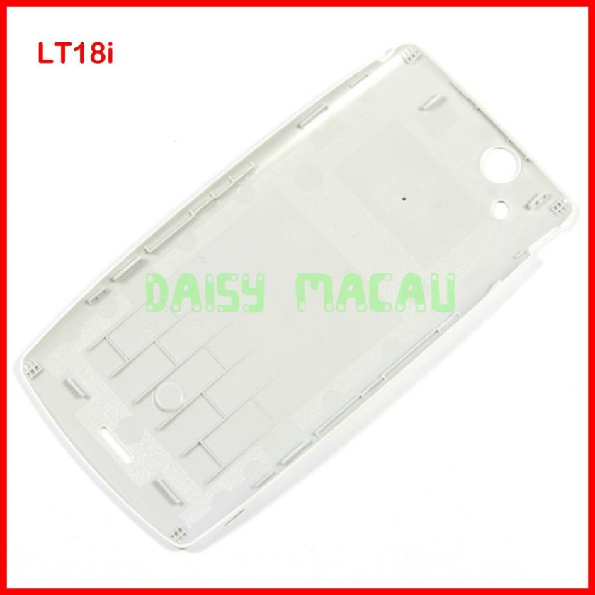   Case Cover For Sony Ericsson Xperia Arc S LT18i LT15i X12 White  