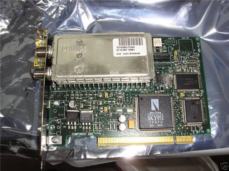 Vbox Optibase DVB ASI SAT RECEIVER PCI Card DTA 100 NEW  