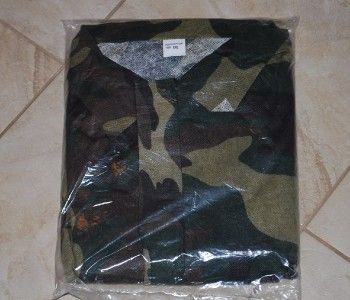   Camo Jump Suit Camouflage Jumpsuit Shirt Halloween Costume Army  