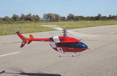 EC145 Fuselages RWB V2 50size + Remote Control led ,Trex600 Helicopter 
