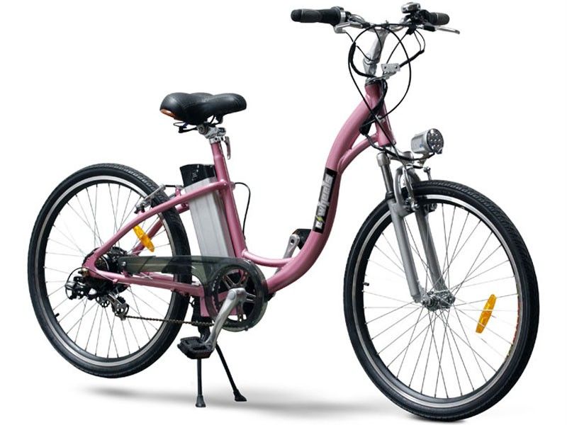 EW 800 Lithium Battery Electric Bicycle 26 Brushless Motor Bike 6 SPD 