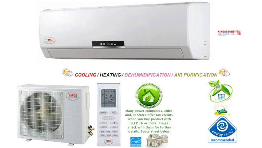 36,000 Ductless Air Conditioner YMGI With Mitsubishi Compressor SEER 